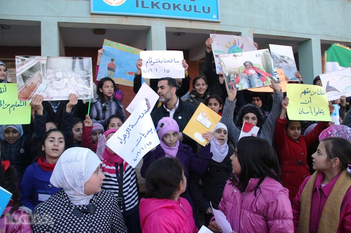 Suriyeli sığınmacıların yarısına yakını okula gidemiyor